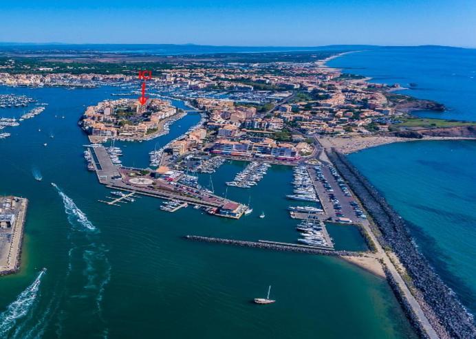 Cap D'Agde Vue Mer Exteriér fotografie